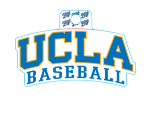 UCLA Arch Baseball Sticker