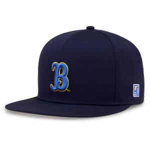 UCLA "B" Cap, fitted flat bill cap