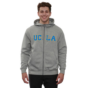 UCLA Block Club Fleece Full Zip Hooded Sweatshirt