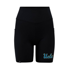 UCLA Script Biker Shorts